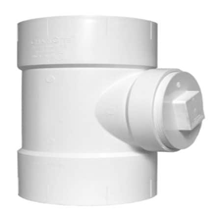 Charlotte Pipe And Foundry 2PVCDWV Test TeePlug PVC 00444X 0800HA